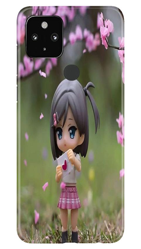 Cute Girl Mobile Back Case for Google Pixel 4a (Design - 92) Cute Girl Case for Google Pixel 4a
