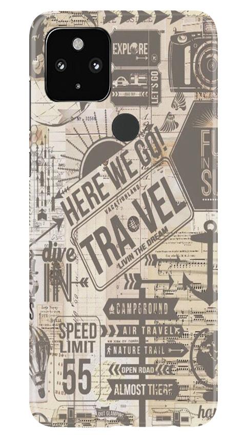 Travel Mobile Back Case for Google Pixel 4a (Design - 104) Travel Case for Google Pixel 4a (Design - 104)