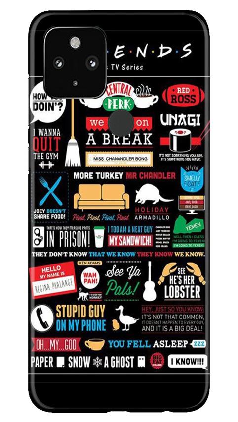 Friends Mobile Back Case for Google Pixel 4a (Design - 145) Friends Case for Google Pixel 4a (Design - 145)
