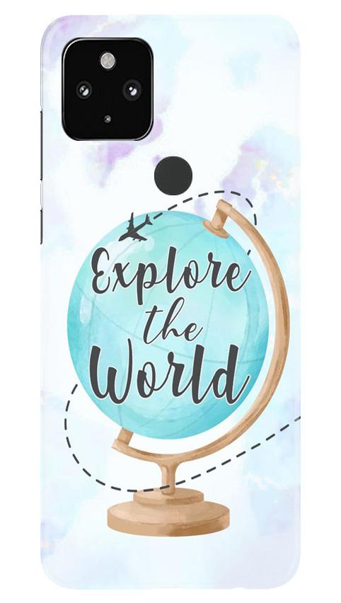 Explore the World Mobile Back Case for Google Pixel 4a (Design - 207) Explore the World Case for Google Pixel 4a (Design No. 207)