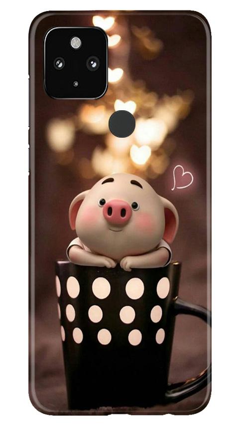 Cute Bunny Mobile Back Case for Google Pixel 4a (Design - 213) Cute Bunny Case for Google Pixel 4a (Design No. 213)