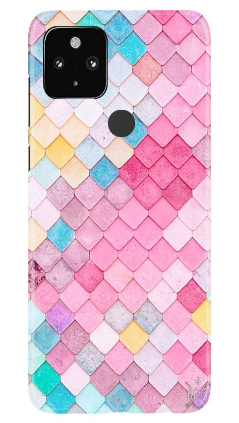 Pink Pattern Mobile Back Case for Google Pixel 4a (Design - 215) Pink Pattern Case for Google Pixel 4a (Design No. 215)