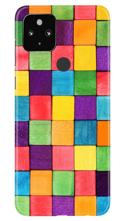 Colorful Square Mobile Back Case for Google Pixel 4a (Design - 218) Colorful Square Case for Google Pixel 4a (Design No. 218)