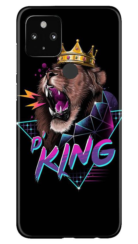 Lion King Mobile Back Case for Google Pixel 4a (Design - 219) Lion King Case for Google Pixel 4a (Design No. 219)