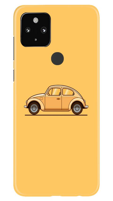 Vintage Car Mobile Back Case for Google Pixel 4a (Design - 262) Vintage Car Case for Google Pixel 4a (Design No. 262)