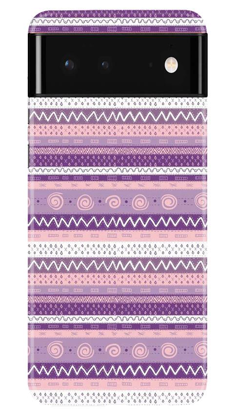 Zigzag line pattern3 Mobile Back Case for Google Pixel 6 (Design - 11) Zigzag line pattern3 Case for Google Pixel 6