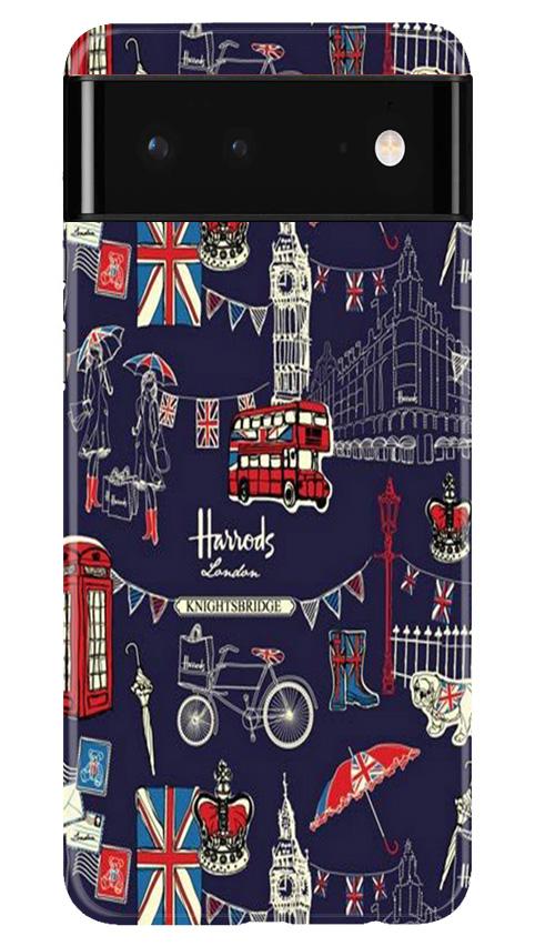 Love London Mobile Back Case for Google Pixel 6 (Design - 75) Love London Case for Google Pixel 6
