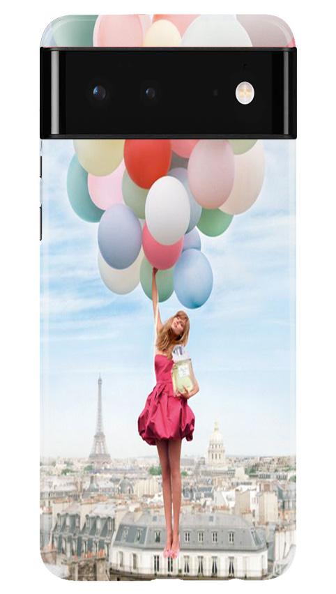 Girl with Baloon Mobile Back Case for Google Pixel 6 Pro (Design - 84) Girl with Baloon Case for Google Pixel 6 Pro