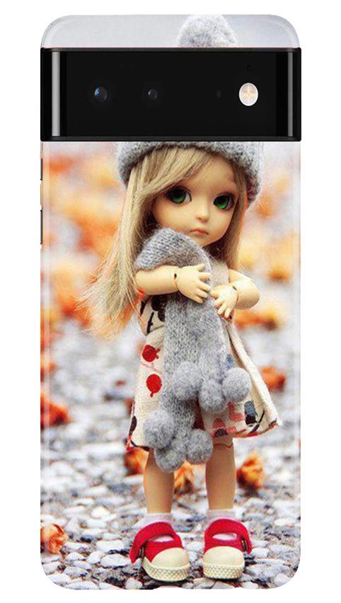 Cute Doll Mobile Back Case for Google Pixel 6 (Design - 93) Cute Doll Case for Google Pixel 6