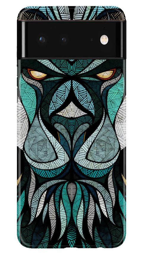 Lion Mobile Back Case for Google Pixel 6 (Design - 97) Lion Case for Google Pixel 6