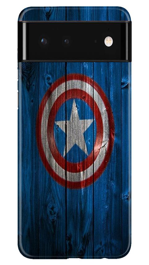 Captain America Superhero Mobile Back Case for Google Pixel 6 Pro (Design - 118) Captain America Superhero Case for Google Pixel 6 Pro (Design - 118)