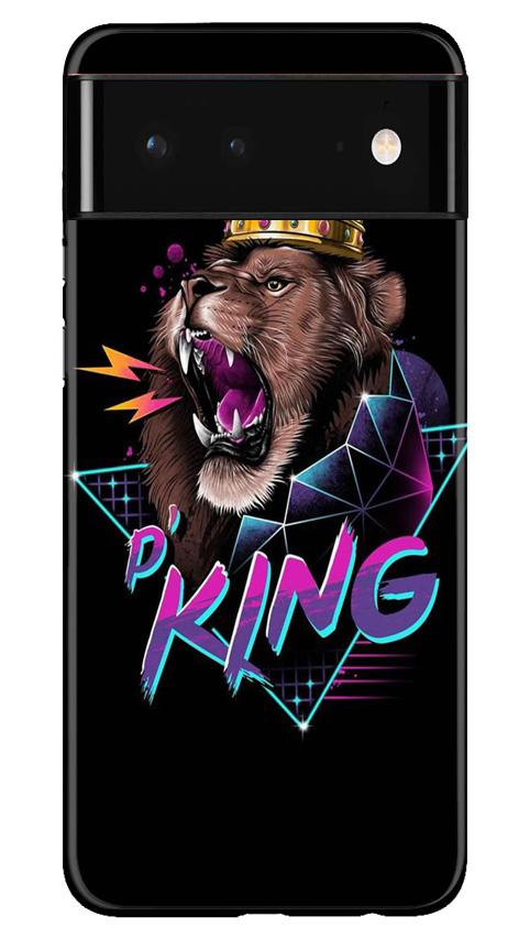 Lion King Mobile Back Case for Google Pixel 6 (Design - 219) Lion King Case for Google Pixel 6 (Design No. 219)