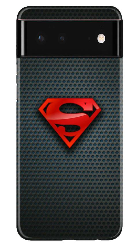Superman Mobile Back Case for Google Pixel 6 (Design - 247) Superman Case for Google Pixel 6 (Design No. 247)
