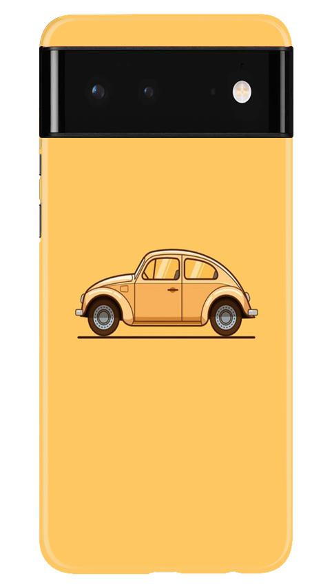 Vintage Car Mobile Back Case for Google Pixel 6 (Design - 262) Vintage Car Case for Google Pixel 6 (Design No. 262)