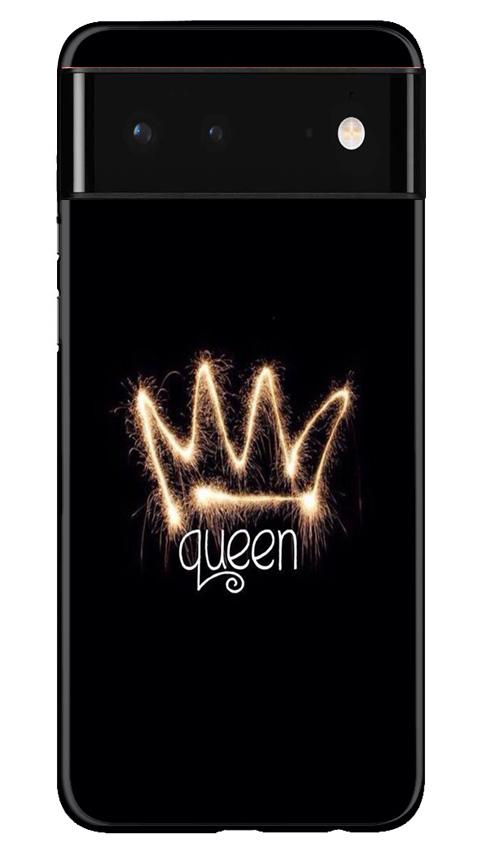 Queen Mobile Back Case for Google Pixel 6 (Design - 270) Queen Case for Google Pixel 6 (Design No. 270)