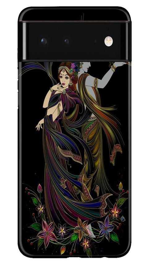 Radha Krishna Mobile Back Case for Google Pixel 6 (Design - 290) Radha Krishna Case for Google Pixel 6 (Design No. 290)