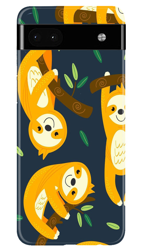 Racoon Pattern Mobile Back Case for Google Pixel 6a (Design - 2) Racoon Pattern Case for Google Pixel 6a