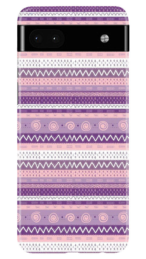Zigzag line pattern3 Mobile Back Case for Google Pixel 6a (Design - 11) Zigzag line pattern3 Case for Google Pixel 6a
