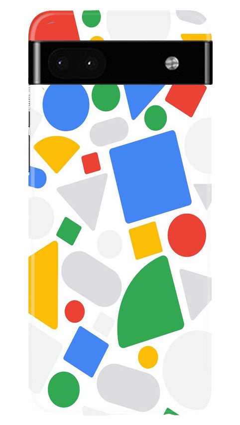 Circul Squar & Tringle Art Mobile Back Case for Google Pixel 6a (Design - 18) Circul Squar & Tringle Art Case for Google Pixel 6a