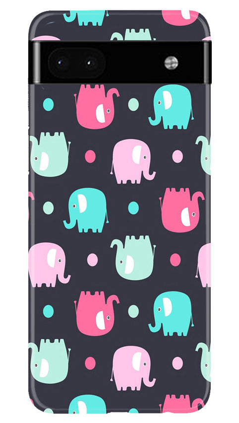 Elephant Baground Mobile Back Case for Google Pixel 6a (Design - 44) Elephant Baground Case for Google Pixel 6a
