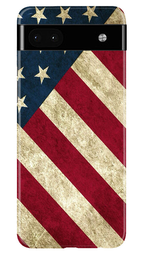 America Mobile Back Case for Google Pixel 6a (Design - 79) America Case for Google Pixel 6a