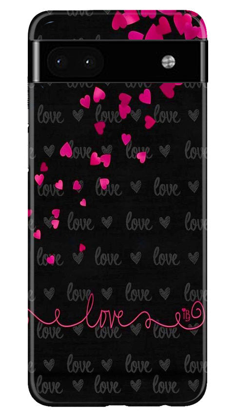 Love in Air Mobile Back Case for Google Pixel 6a (Design - 89) Love in Air Case for Google Pixel 6a