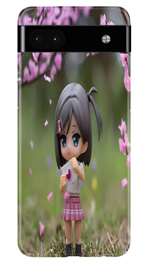 Cute Girl Mobile Back Case for Google Pixel 6a (Design - 92) Cute Girl Case for Google Pixel 6a