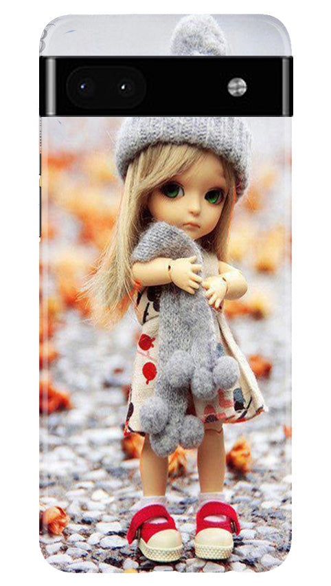 Cute Doll Mobile Back Case for Google Pixel 6a (Design - 93) Cute Doll Case for Google Pixel 6a