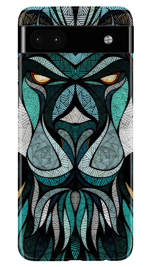Lion Mobile Back Case for Google Pixel 6a (Design - 97) Lion Case for Google Pixel 6a
