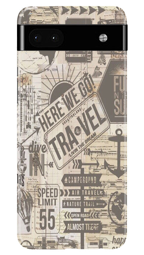 Travel Mobile Back Case for Google Pixel 6a (Design - 104) Travel Case for Google Pixel 6a (Design - 104)