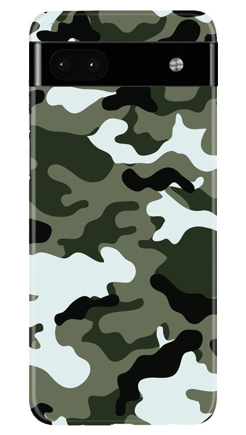Army Camouflage Mobile Back Case for Google Pixel 6a (Design - 108) Army Camouflage Case for Google Pixel 6a (Design - 108)
