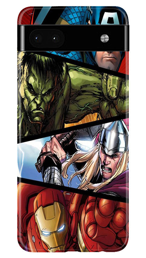 Avengers Superhero Mobile Back Case for Google Pixel 6a (Design - 124) Avengers Superhero Case for Google Pixel 6a (Design - 124)