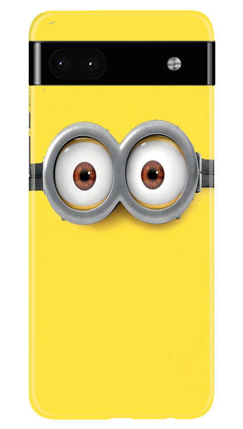 Minions Mobile Back Case for Google Pixel 6a (Design - 128) Minions Case for Google Pixel 6a (Design - 128)