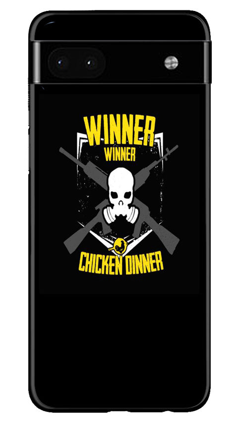 Winner Winner Chicken Dinner Mobile Back Case for Google Pixel 6a (Design - 147) Winner Winner Chicken Dinner Case for Google Pixel 6a (Design - 147)