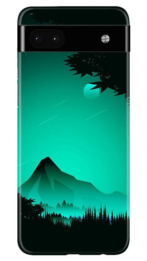 Moon Mountain Mobile Back Case for Google Pixel 6a (Design - 173) Moon Mountain Case for Google Pixel 6a (Design - 173)