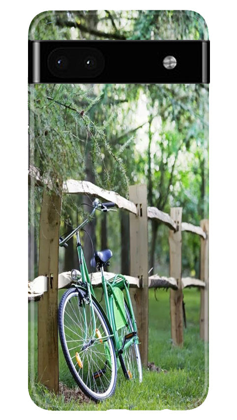 Bicycle Mobile Back Case for Google Pixel 6a (Design - 177) Bicycle Case for Google Pixel 6a (Design No. 177)