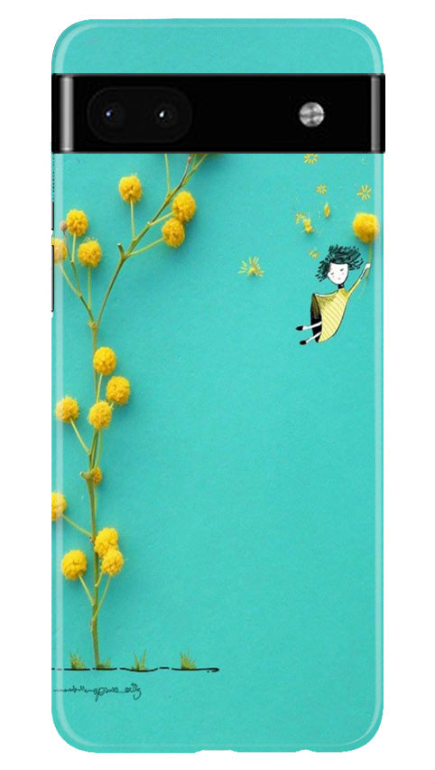 Pink Pattern Mobile Back Case for Google Pixel 6a (Design - 184) Pink Pattern Case for Google Pixel 6a (Design No. 184)