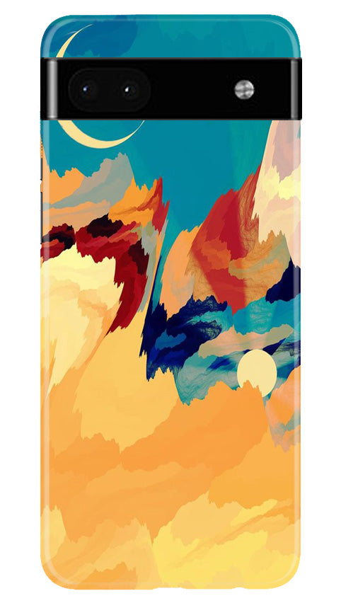 Modern Art Mobile Back Case for Google Pixel 6a (Design - 204) Modern Art Case for Google Pixel 6a (Design No. 204)