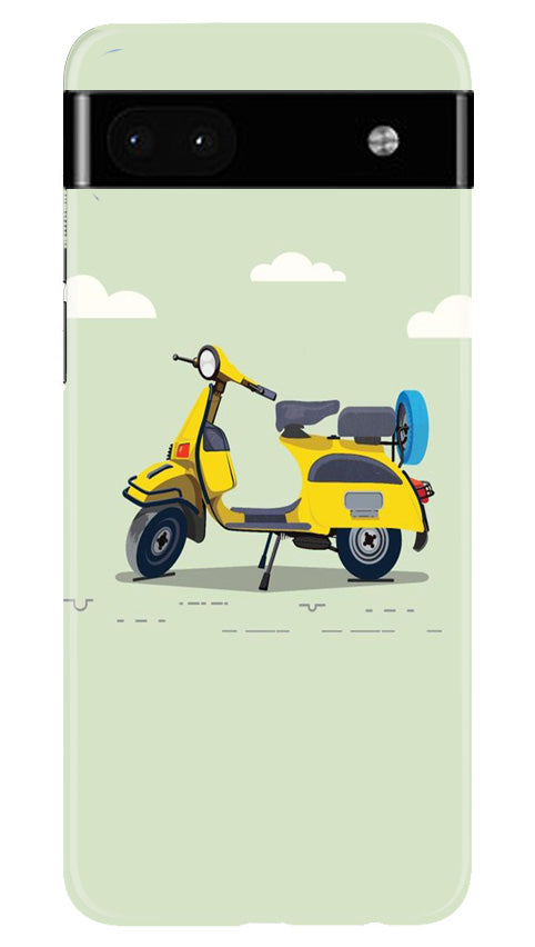 MotorCycle Mobile Back Case for Google Pixel 6a (Design - 228) MotorCycle Case for Google Pixel 6a (Design No. 228)
