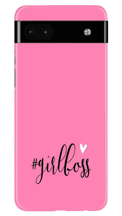 Girl Boss Black Mobile Back Case for Google Pixel 6a (Design - 237) Girl Boss Black Case for Google Pixel 6a (Design No. 237)