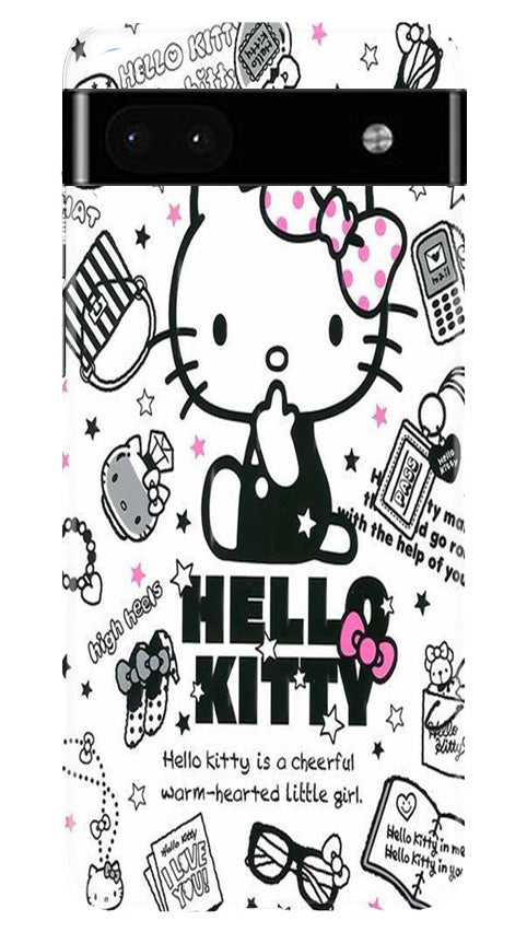 Hello Kitty Mobile Back Case for Google Pixel 6a (Design - 320) Hello Kitty Mobile Back Case for Google Pixel 6a (Design - 320)