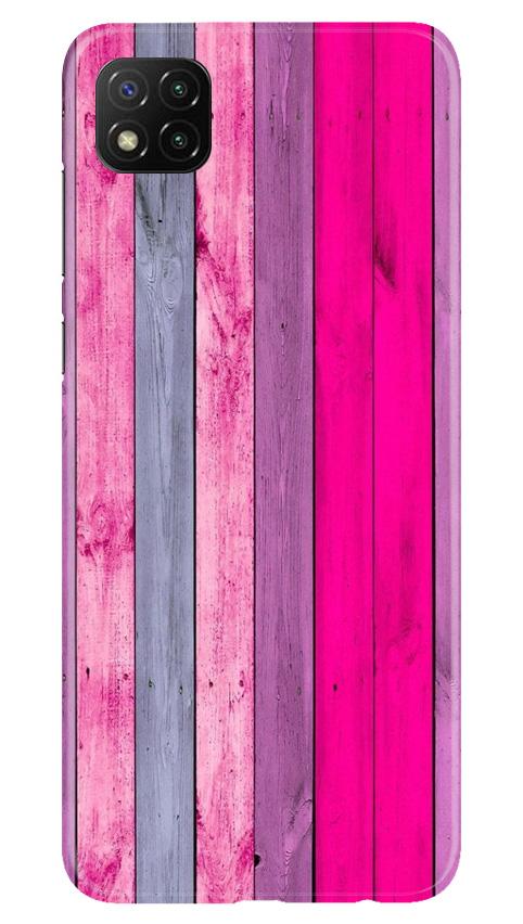 Wooden look Mobile Back Case for Poco C3 (Design - 24) Wooden look Case for Poco C3