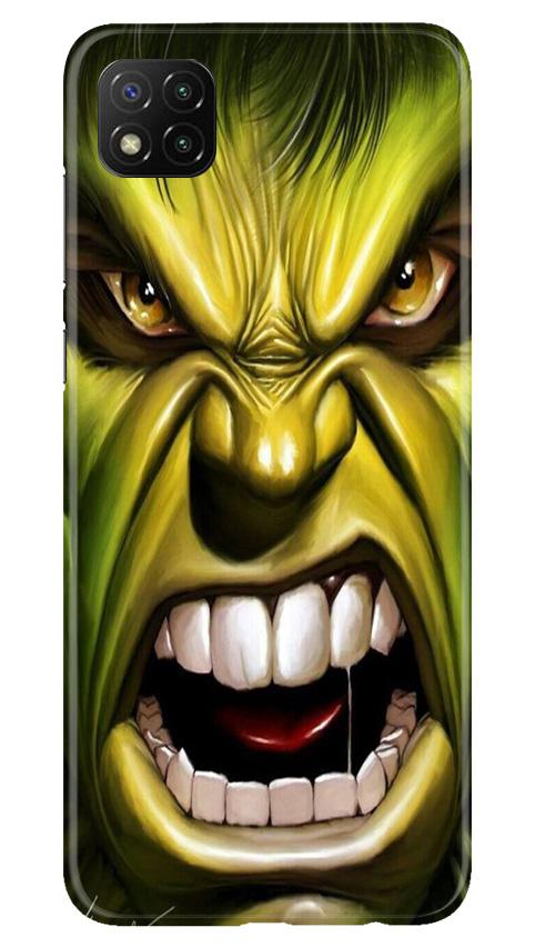 Hulk Superhero Mobile Back Case for Poco C3 (Design - 121) Hulk Superhero Case for Poco C3 (Design - 121)
