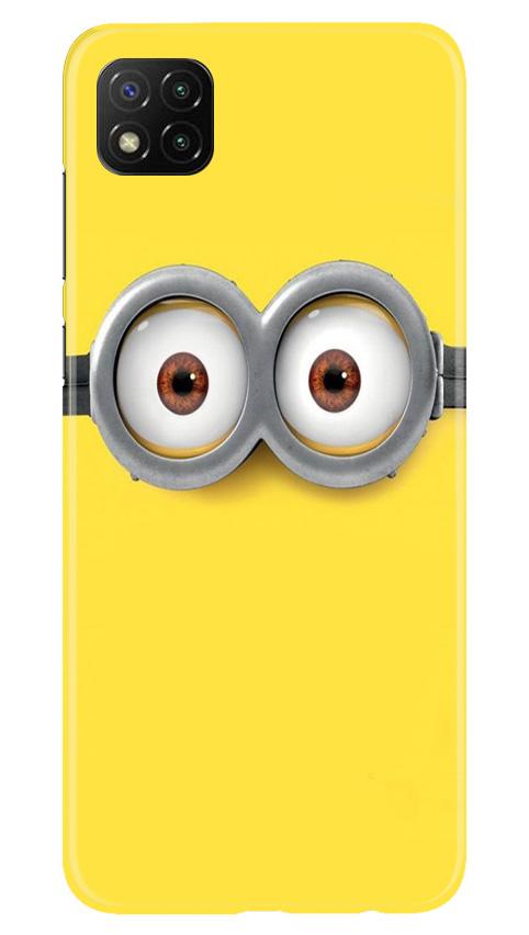 Minions Mobile Back Case for Poco C3 (Design - 128) Minions Case for Poco C3 (Design - 128)