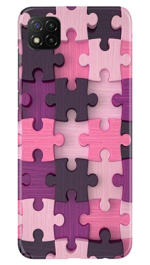 Puzzle Mobile Back Case for Poco C3 (Design - 199) Puzzle Case for Poco C3 (Design - 199)