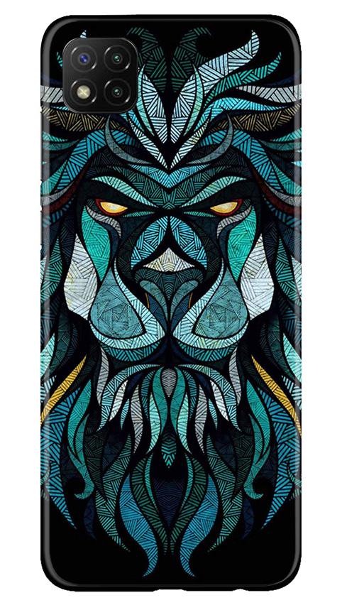 Lion Mobile Back Case for Poco C3 (Design - 314) Lion Mobile Back Case for Poco C3 (Design - 314)