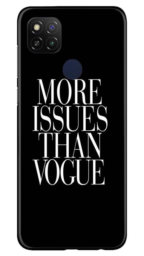 More Issues than Vague Mobile Back Case for Poco C31 (Design - 74) More Issues than Vague Case for Poco C31