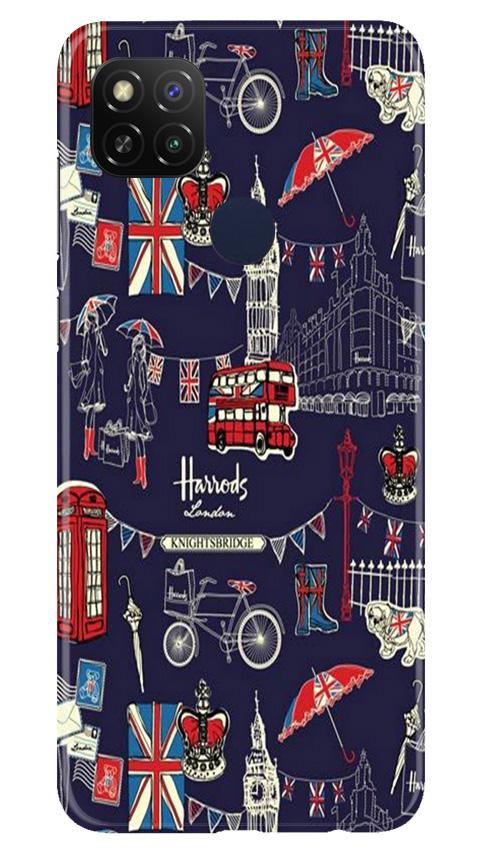 Love London Mobile Back Case for Poco C31 (Design - 75) Love London Case for Poco C31