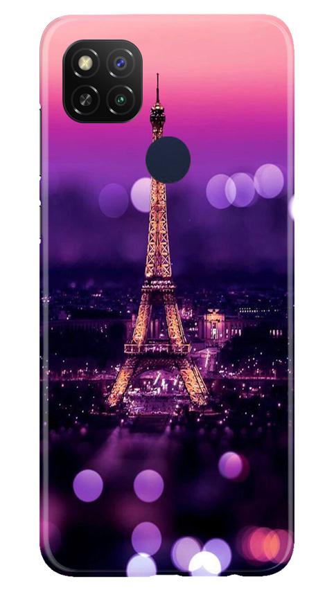 Eiffel Tower Mobile Back Case for Poco C31 (Design - 86) Eiffel Tower Case for Poco C31