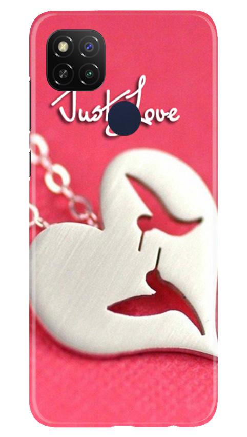 Just love Mobile Back Case for Poco C31 (Design - 88) Just love Case for Poco C31